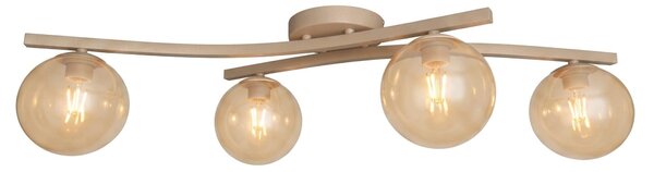 Emibig Opus stropní světlo 4x10 W béžová 1783/4