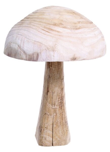 Přírodní dřevěná dekorace houba Mushroom - Ø 30*40 cm - Chic Antique