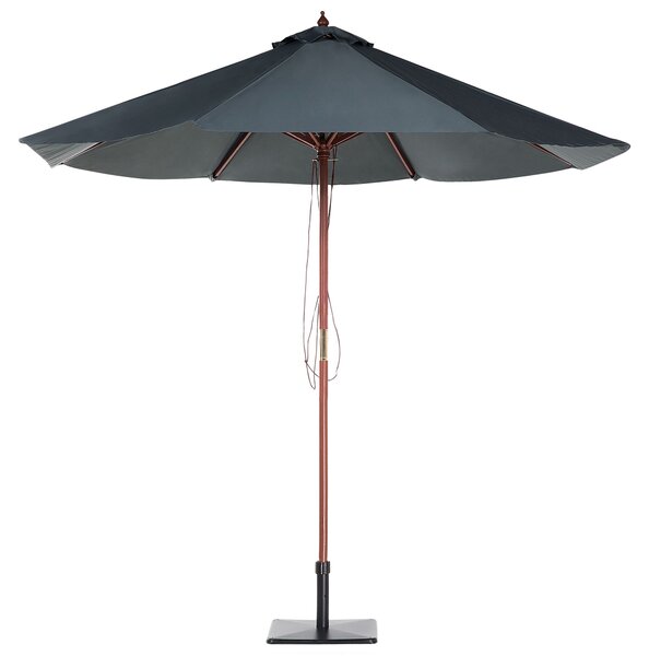 Slunečník 270 cm TOSCANA Tmavě šedá