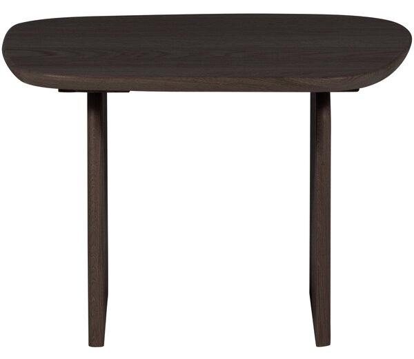 -25 % Dny MOMENTI– WOOOD Tmavě hnědý dubový konferenční stolek Tablo 60 x 60 cm