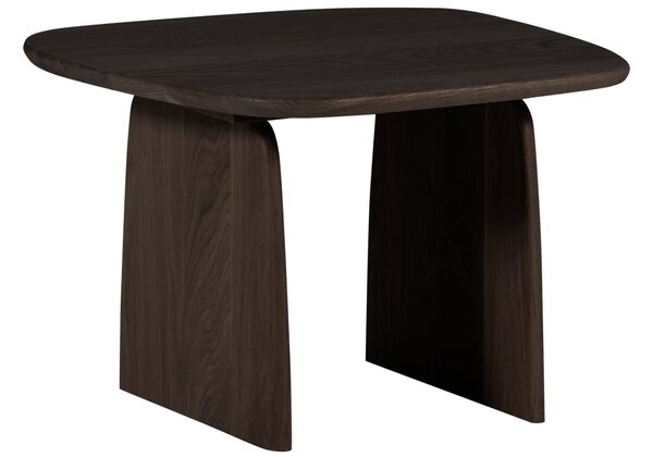 -25 % Dny MOMENTI– WOOOD Tmavě hnědý dubový konferenční stolek Tablo 60 x 60 cm