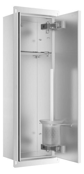 Balneo Wall-Box Brush skrytý modul na wc štětku ocel B0401060108-02