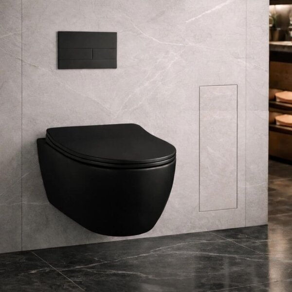 Balneo Wall-Box Brush skrytý modul na wc štětku ocel B0401060108-02