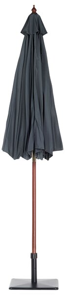 Slunečník 270 cm TOSCANA Tmavě šedá