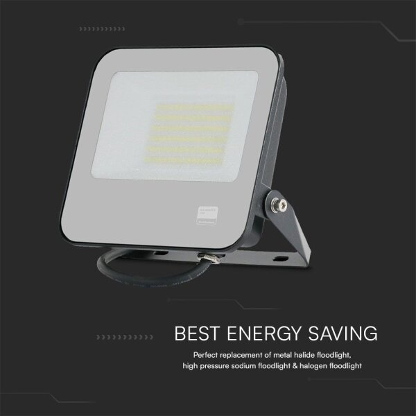 LED Reflektor SAMSUNG CHIP LED/50W/230V 4000K IP65 černá