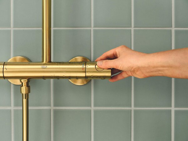 Grohe Vitalio Start Shower System sprchová sada na stěnu s termostatem s dešťovou sprchou || 26677GN1
