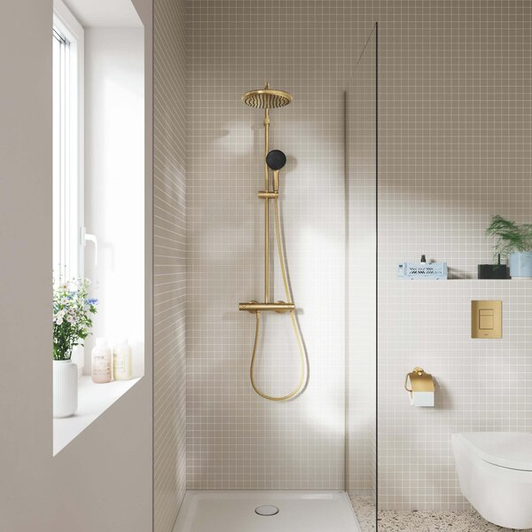 Grohe Vitalio Start Shower System sprchová sada na stěnu s termostatem s dešťovou sprchou || 26677GN1