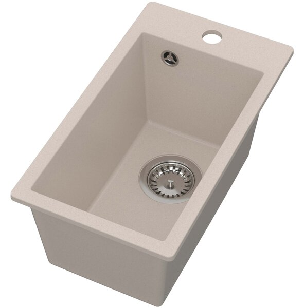 Ruvetti Pino granitový dřez 50x28 cm béžová 3001PIBE35W
