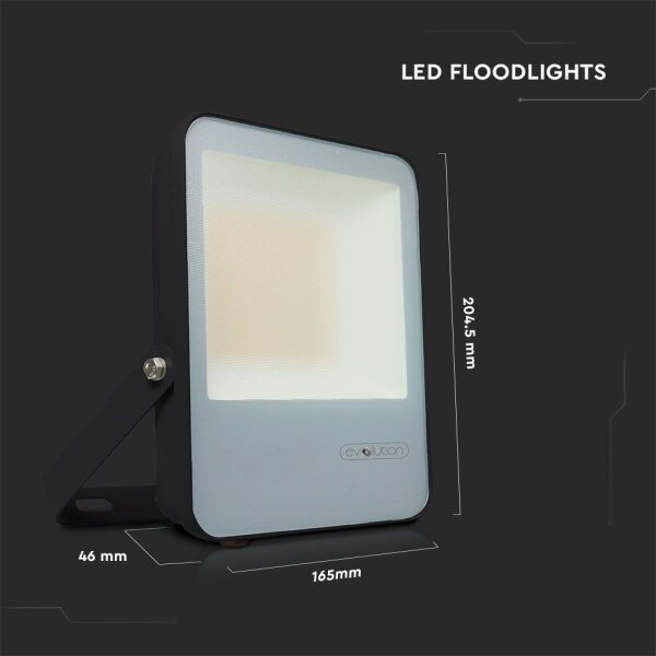 LED Reflektor LED/30W/230V 6400K IP65 černá