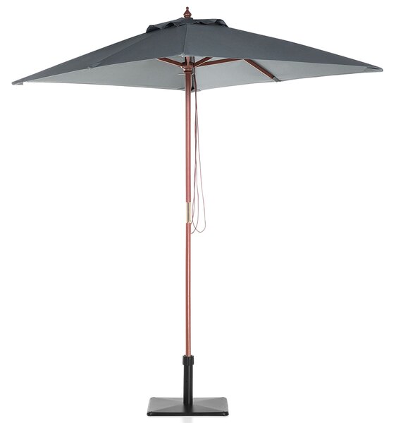 Slunečník 195 cm FLAMENCO Tmavě šedá