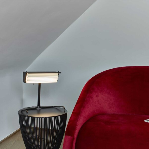 DCW éditions Biny LED stolní svítidlo Bílá