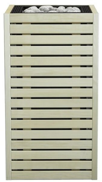 HUUM CORE – kompaktní elektrická saunová kamna bez pláště, 9kW bez pláště černý límec