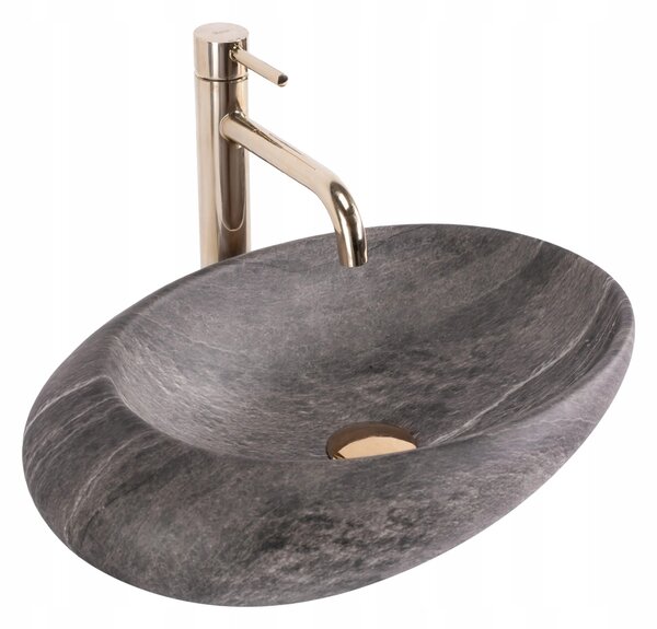 Rea umyvadlo Roxy A Stone D.Grey - na desku