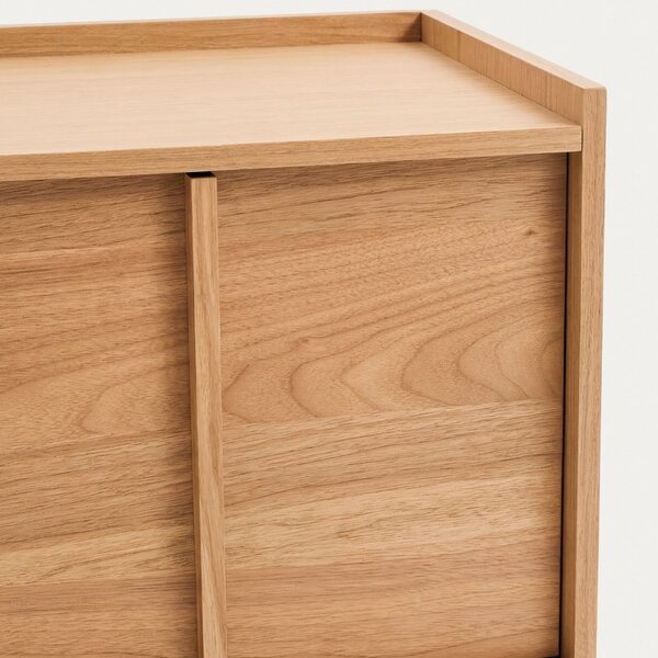Kave Home Dubový TV stolek Onix 200 x 40 cm