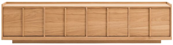 Kave Home Dubový TV stolek Onix 200 x 40 cm