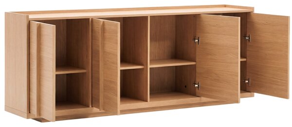 Kave Home Dubová komoda Onix 200 x 45 cm