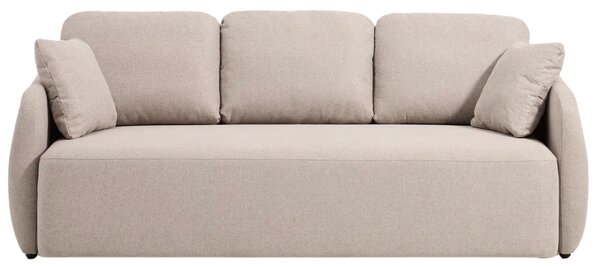 Kave Home Béžová rozkládací pohovka Laira 218 cm