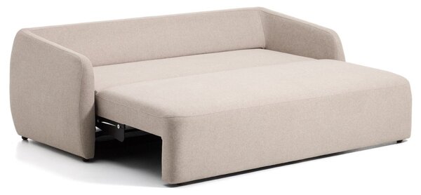 Kave Home Béžová rozkládací pohovka Laira 218 cm