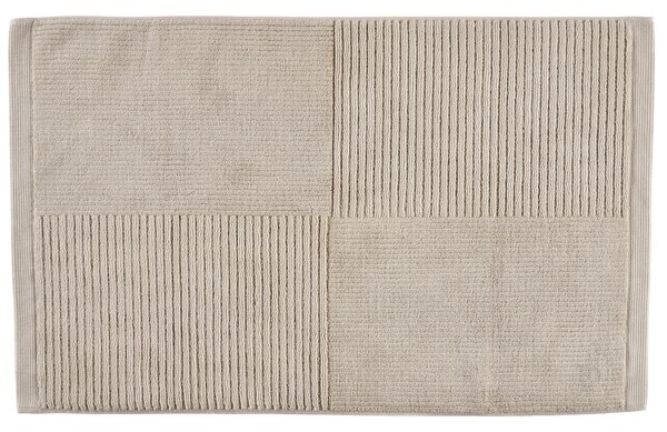 Zone Denmark Béžová bavlněná koupelnová předložka Classic 50 x 80 cm