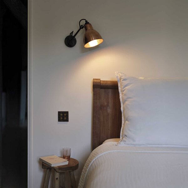 DCW éditions Lampe Gras N°104 E27 svítidlo k posteli MěděnáAno