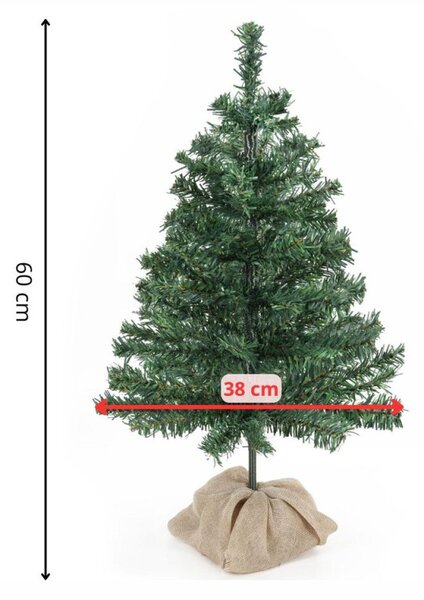 Vánoční stromek Borovice přírodní 60 cm