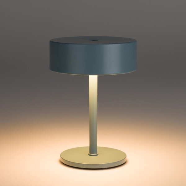 -25 % Dny MOMENTI– Zuiver Modrá kovová nabíjecí stolní LED lampa MINI