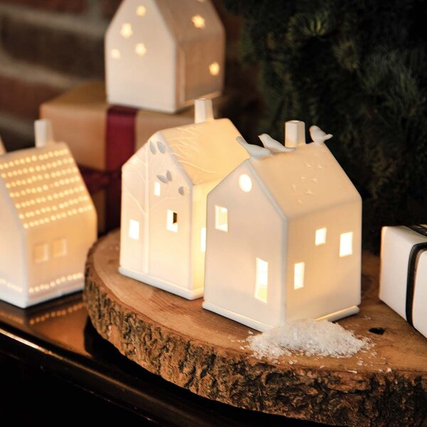Porcelánový svícen House Tree House