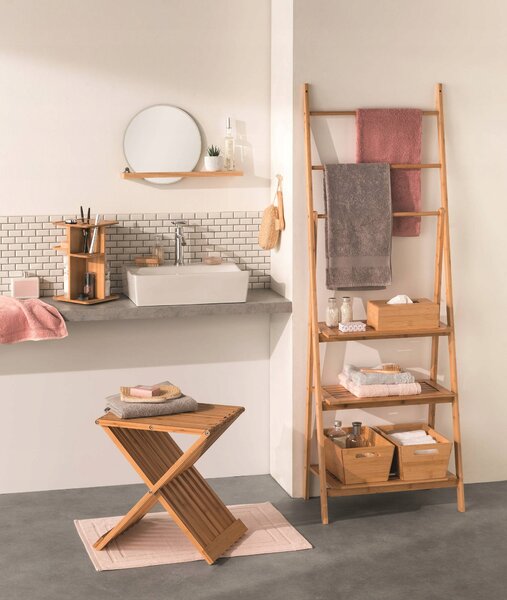 Taburet 5five Simply Smart přírodní dub 45 cm