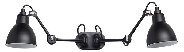 DCW éditions Lampe Gras N°204 E27 dvojité koupelnové svítidlo IP44 ČernáII