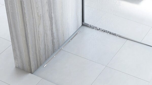 Odtokový žlab Rea FILO Nickel Brush 60