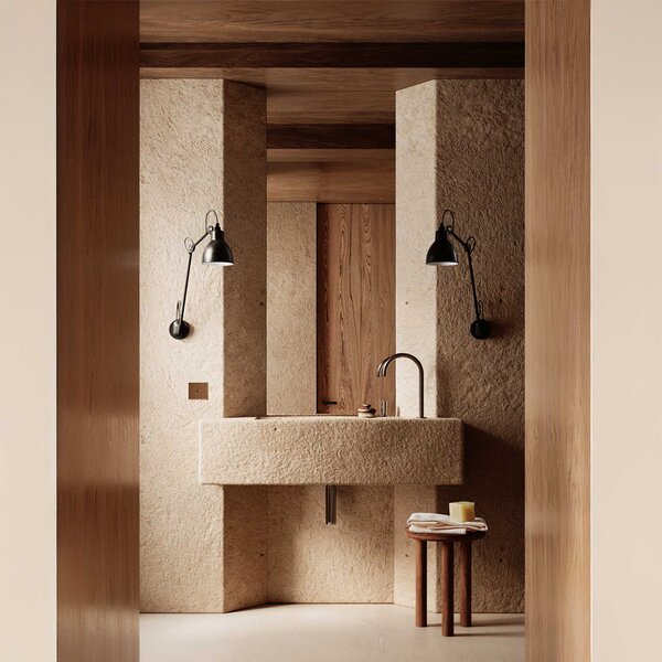 DCW éditions Lampe Gras N°122 E27 koupelnové svítidlo IP44 Bílá matnáI