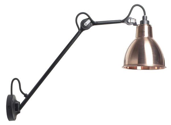 DCW éditions Lampe Gras N°122 E27 nástěnné svítidlo Černá Měď