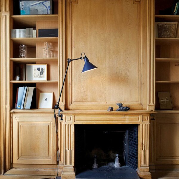 DCW éditions Lampe Gras N°201 E14 stolní svítidlo s klipem ČernáKužel