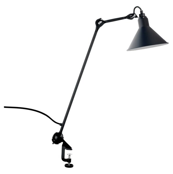 DCW éditions Lampe Gras N°201 E14 stolní svítidlo s klipem ČernáKužel