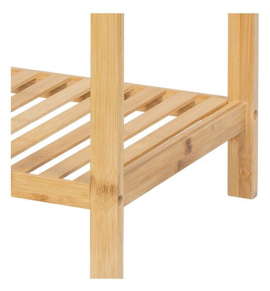 Bambusový koupelnový regál v přírodní barvě 37x83 cm Skaren – Bonami Essentials