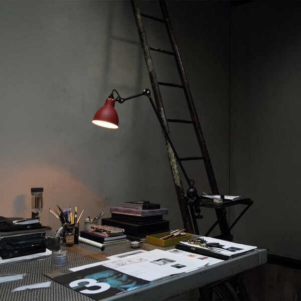 DCW éditions Lampe Gras N°201 E14 stolní svítidlo s klipem ČernáKužel