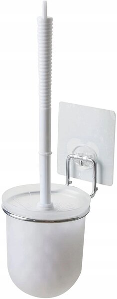 WC štětka samolepicí na zeď Compactor – montáž bez vrtání