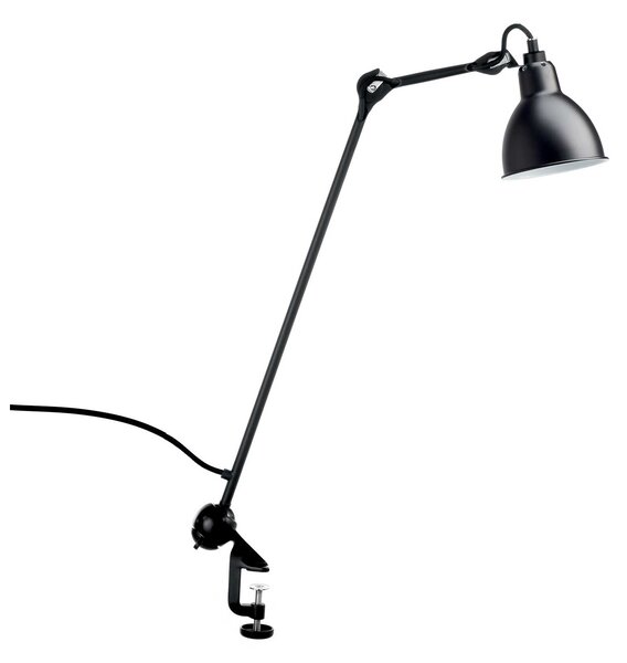 DCW éditions Lampe Gras N°201 E14 stolní svítidlo s klipem ČernáKužel