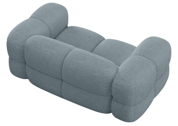 -25 % Dny MOMENTI– Cosmopolitan Design Světle modrá dvoumístná pohovka Loretto 180 cm