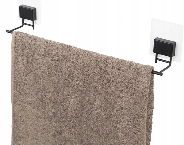Velký samolepicí držák na ručník Compactor Bestlock Black Magic