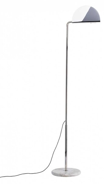 DCW éditions Mezzaluna LED stojací svítidlo Chromová