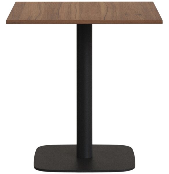 Kave Home Ořechový bistro stolek Dina 70 x 70 cm