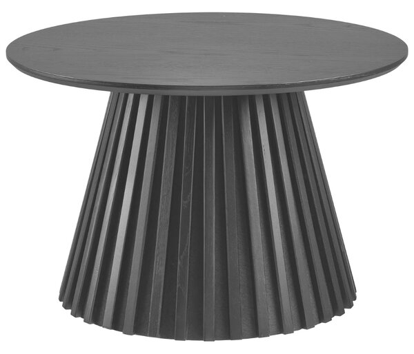 Nordic Living Černý dubový konferenční stolek Osaka 70 cm