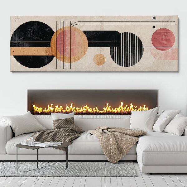 Obraz na plátně - Příležitostná rezonance FeelHappy.cz Velikost obrazu (šířka x výška): 60 x 20 cm