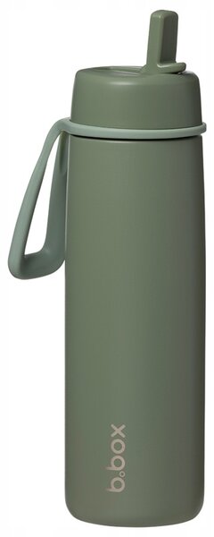 B.Box termální láhev se skládacím náustkem Láhev Na Pití Termoska 690 ml Olive