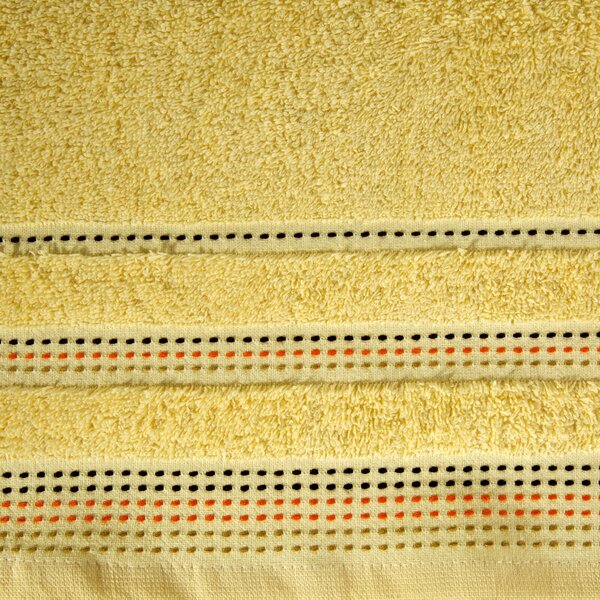 FROTÉ RUČNÍK POLA 50X90 CM ŽLUTÁ