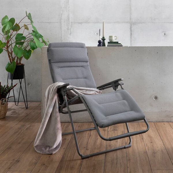 Relaxační křeslo Lafuma FUTURA BeComfort šedá Silver