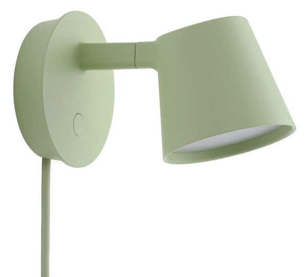 Muuto Nástěnná lampa Tip, light green TIPWAL04