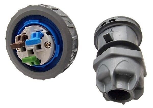 TP electric Spojovací vidlice, Quick Connect 3x16A IP67 3021-301-0900