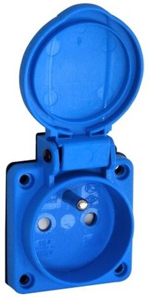TP electric Vestavná zásuvka 230V, bezpečnostní clonka, Quick Connect 1x16A IP54 3101-338-0900